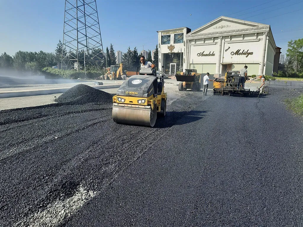 Ticari Alan Otopark Kaplaması